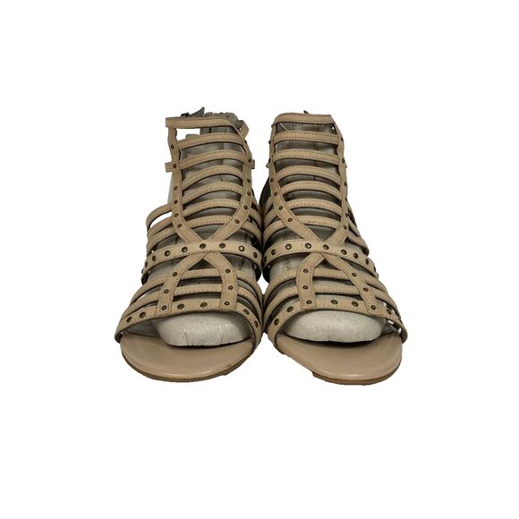 Hinge - Women's Sz 10(M) Beige/Blush Nubuck - Leather - HGNOLAN-LEA - New w/Box! - Picture 3 of 12